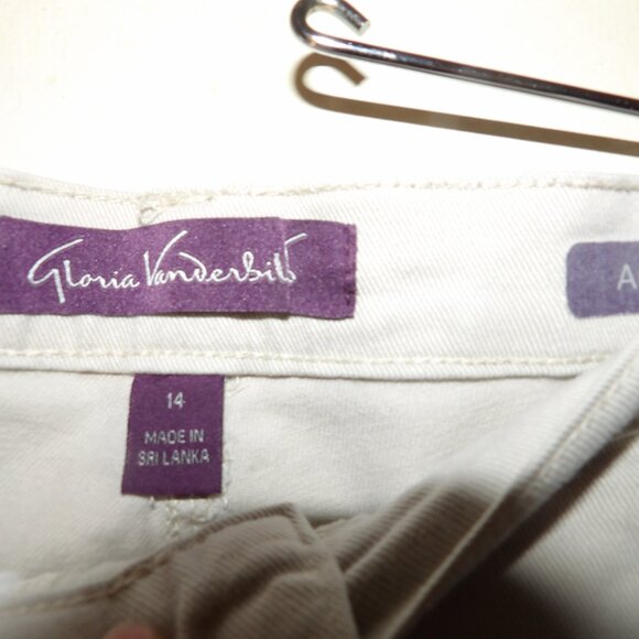 Gloria Vanderbilt Amanda High Rise Mom Jeans Sz 14 - Picture 4 of 5